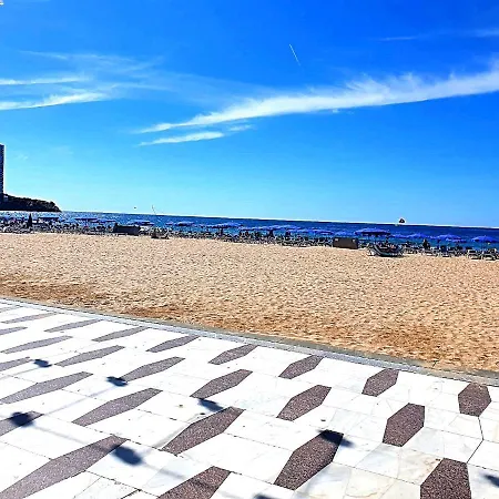 First Line Beach Beautiful Two Bedrooms Benidorm Exterior photo